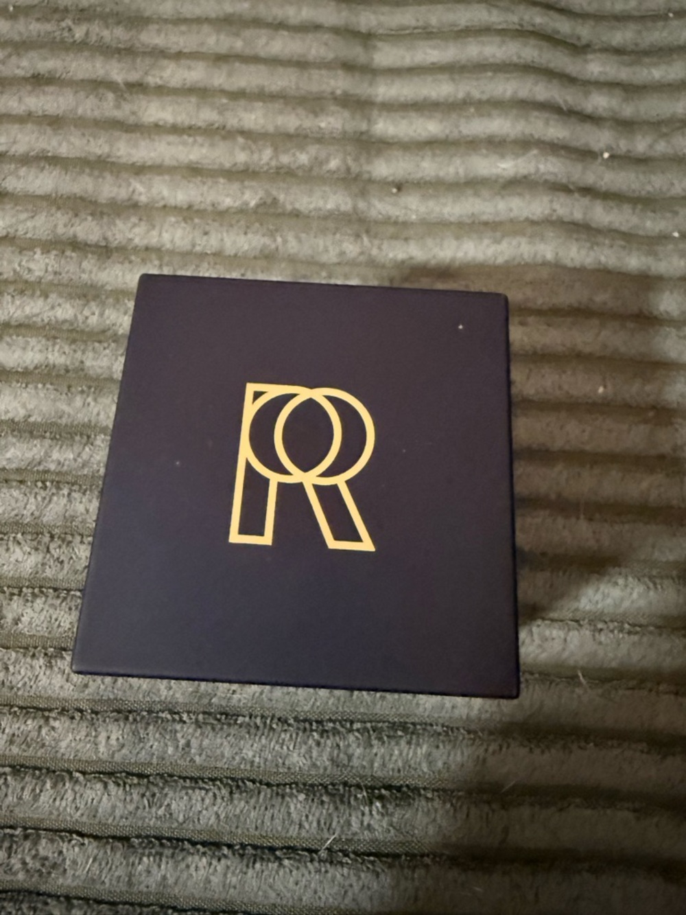 Ringly notification ring Black faceted Onyx stone